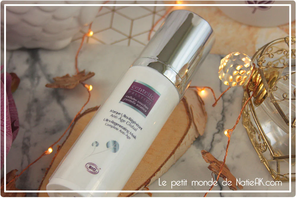 masque visage bio régénérant et nourrissant ultra-régénérant Prestige Centella