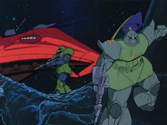 Mobile Suit Gundam - The Movie Trilogy: frame di un film