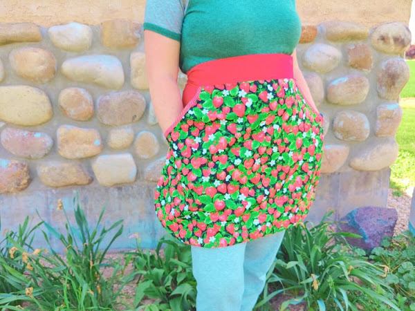 Easy Pocket Apron Sewing Pattern