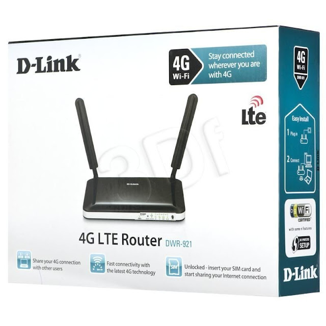 D-Link DWR921: 4G LTE Sim Card Support Router