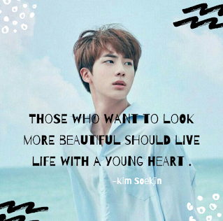 Jin quotes / Kim Soek-jin quotes /BTS quotes