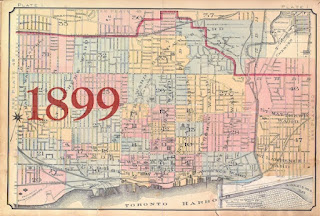 1899 Goad Atlas of the City of Toronto - Key Map