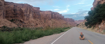 Utah, Moab, Carretera panorámica 128.