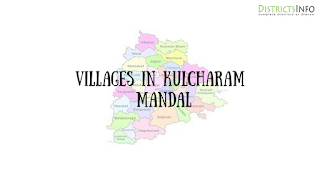 Kulcharam Mandal with villages