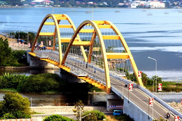 Jembatan Ponulelele sebelum terjadinya gempa dan tsunami, 28 September 2018 ( nova.grid.id)
