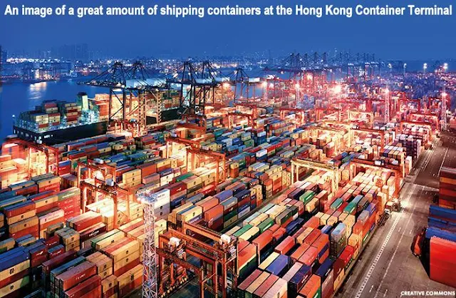 Image Attribute:  An image of a great amount of shipping containers at the Hong Kong Container Terminal./ Creative Commons