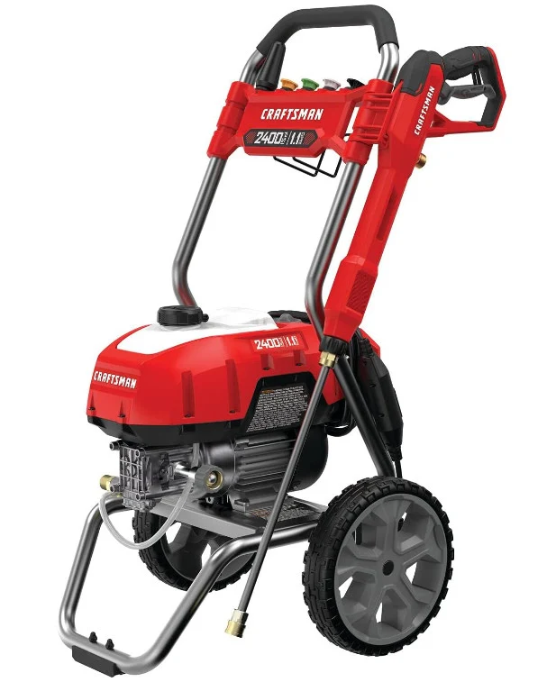 CRAFTSMAN Electric Pressure Washer, Cold Water, 2400-PSI, 1.1-GPM, Corded (CMEPW2400)