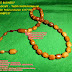 Tasbih KAOKAH Natural Model Pelor Peluru Ukuran 33+7 mm