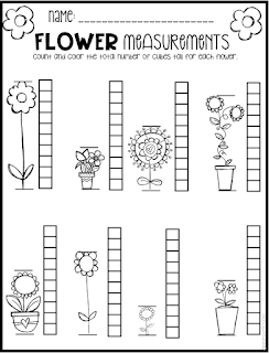 Spring math and literacy printables and worksheets for preschool