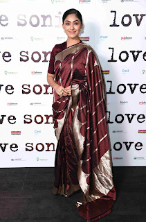 Mrunal Thakur At Love Sonia Movie Premiere in London