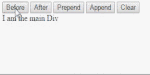jQuery append before after prepend