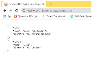 Cara membuat File JSON dengan PHP