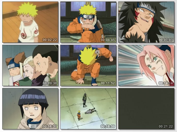 Naruto Episode 45 NarutoSecret Weapon! Uzumaki Barrage!