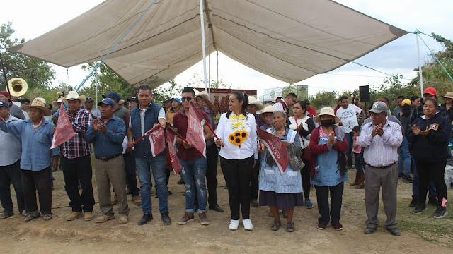 #ObrasConSentidoSocial benefician a productores de Atlixco: Ariadna Ayala