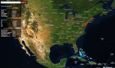 Shodan Maps