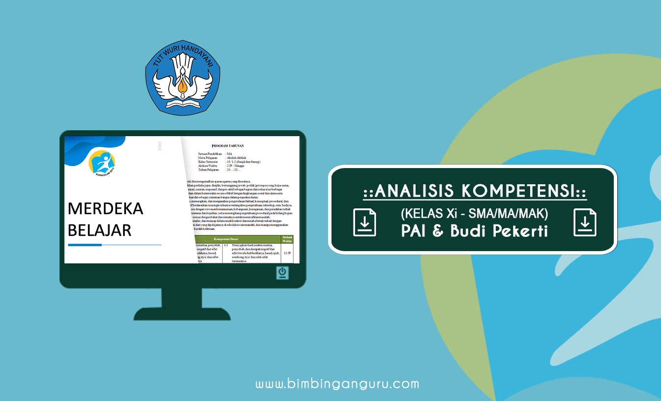 Analisis Kompetensi PAI Kelas XI K13 Revisi, Edisi Th 2022/2023
