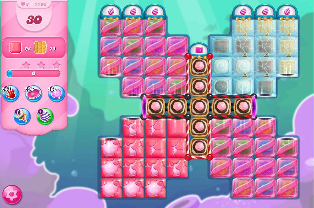 Candy Crush Saga level 7792