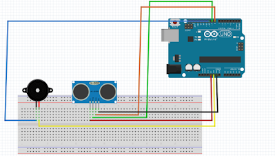 HC-SR04 Ultrasonik Mesafe Sensörü ve Buzzer Kullanımı-Mblock İle Arduino