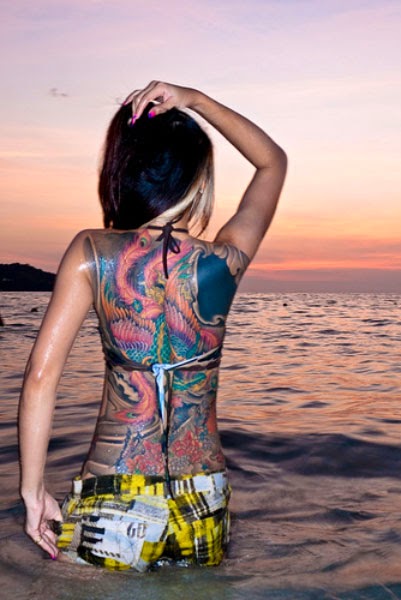 Beach-Girl-Tattoo