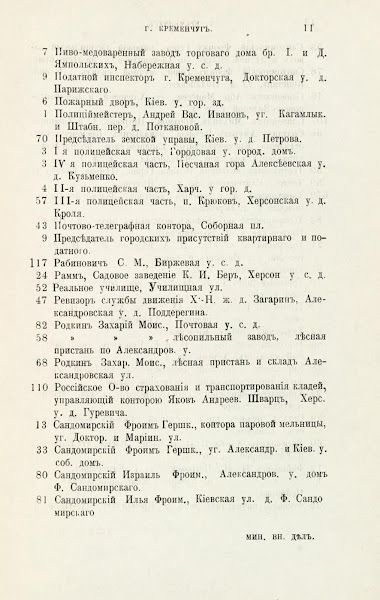 Адрес календарь Справочная книжка Полтавской губернии 1904 год