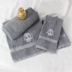 Monogrammed Towel Set