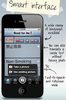 Read for Me! l'app che traduce il testo dalla foto.