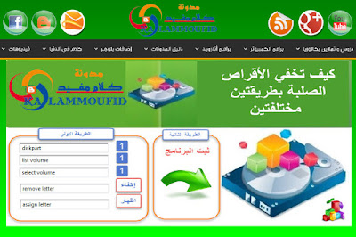 كيف تخفي الأقراص الصلبة بطريقتين مختلفتين