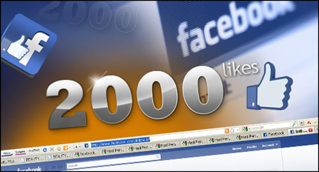 2,000 LIKE at Facebook Page