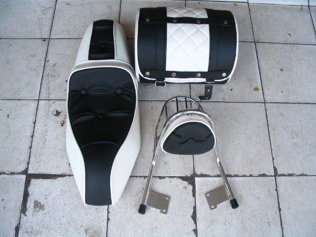 Modifikasi JOK MOTOR: Paket Tas Honda Beat Pesanan Mr 