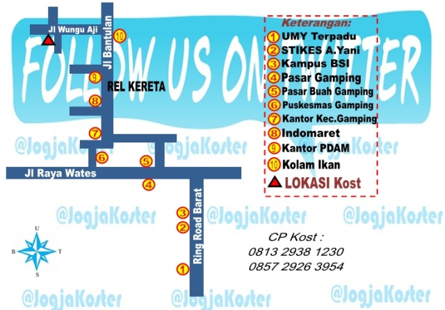 kost murah km dalam dekat umy fi1511ad