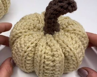 PATRON GRATIS CALABAZA AMIGURUMI 46212 🎃