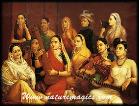 Raja Ravi Varma's Painting: Galaxy of Musicians