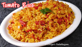 Tomato Rice | Thakkali Sadam 