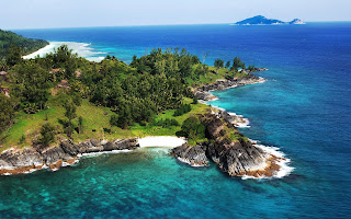 Silhouette Island in Seychelles