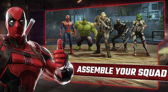 teman semuanya kembali lagi dengan admin  Marvel Strike Force Mod Apk v3.0.1 Free Skills Terbaru