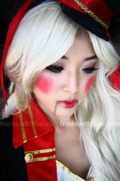 ulzzang makeup tutorial. Halloween Make-Up Tutorial