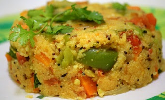 Rava upma - Indian breakfast recipes 