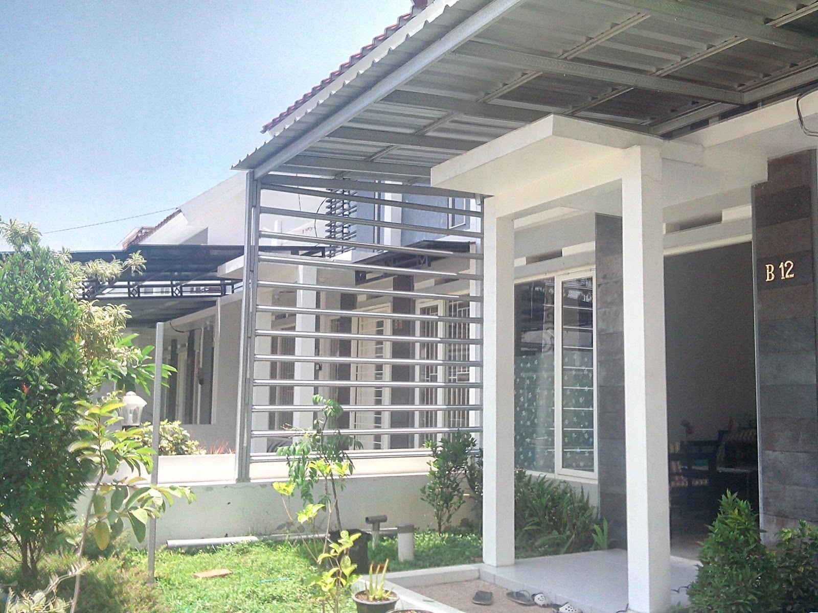 Gambar Pagar  Rumah  Dari Baja  Ringan Desain Rumah 