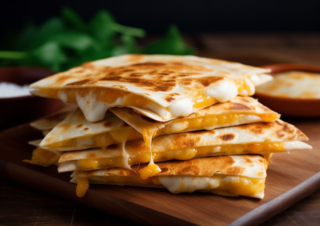 plato de quesadillas cenas baratas estudiantes