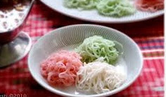 Tips Cara Membuat Putu Mayang Bihun saus Nangka 