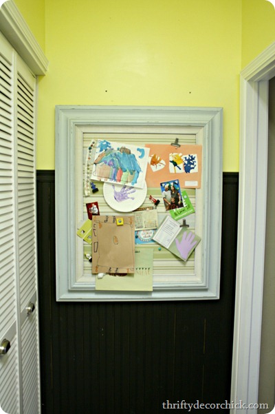 DIY magnetic board