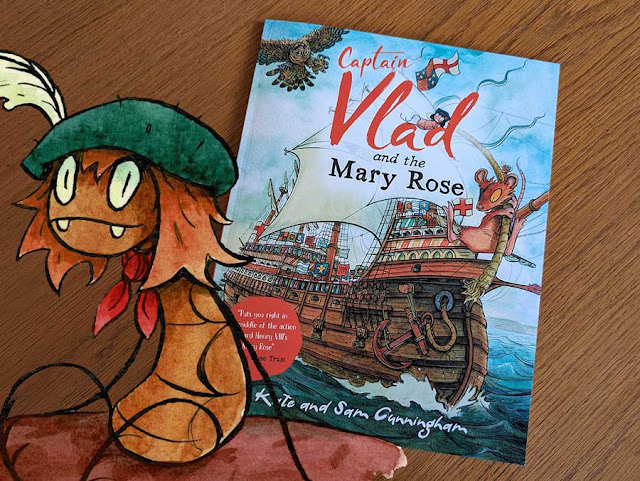 Captain Vlad and the Mary Rose book and character image