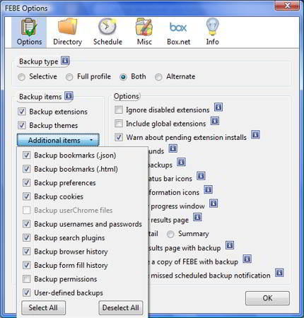 Cara Mudah Backup Addons Dan Bookmarks Firefox