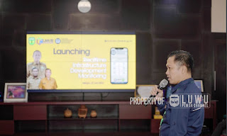 Lounching Aplikasi, Kadis PUPR Paparkan System di Hadapan Bupati Luwu