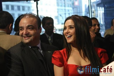 Preity Zinta Rings Opening Bell