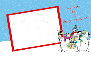 christmas postcards with snowman sing we wish you are merry christmas