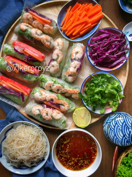 Resepi Popia Vietnam Roll Dan Sos Pencicah Sedap Cara Mudah Sis Hawa Blog Lifestyle Penuh Infomasi