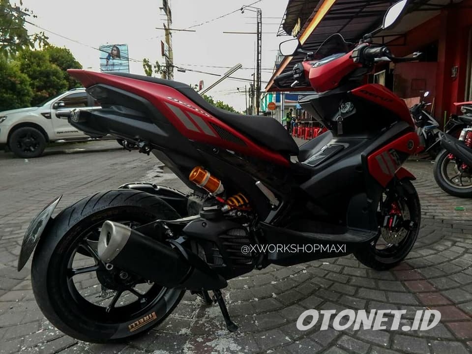 100+ Foto Modifikasi Yamaha Aerox 155 Keren Abis 