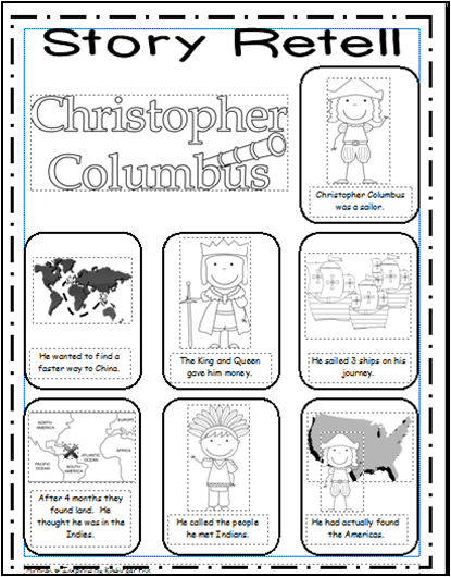 Columbus Day Activities For Kindergarten 1