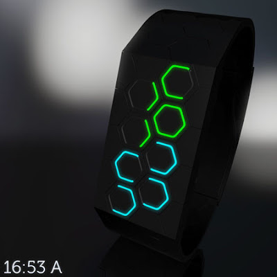 Hexagons LED Watch 2011